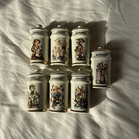 Mj Hummel Spice Jars - 7 - Picture 9 of 9
